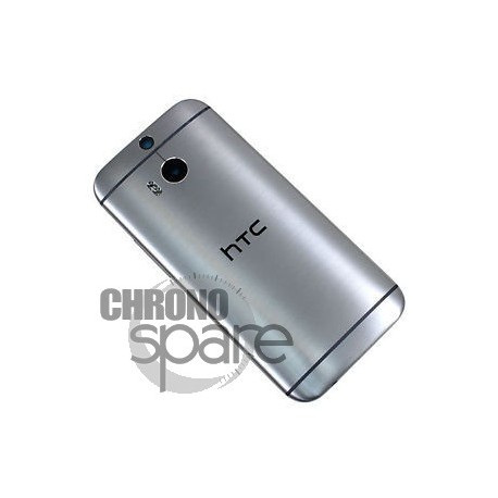 Coque arrière HTC One M8 Argent