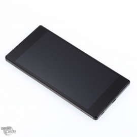 Ecran LCD + Vitre Tacile + Chassis noir Sony Xperia Z5 Premium Dual E6883 (officiel) 1299-0682
