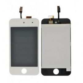 Ecran LCD + vitre tactile iPod touch 4 Blanc 