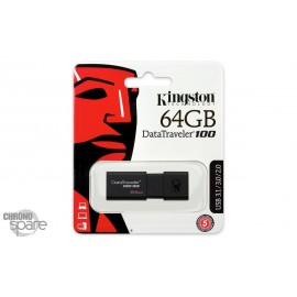 Clé USB Kingston 64Go USB 3.0 DataTraveler (DT100G3/64GB)