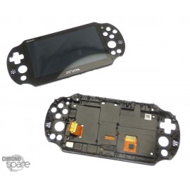 Vitre tactile et écran LCD PS Vita 2000 avec chassis
