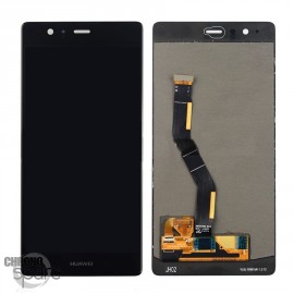 Ecran LCD + Vitre tactile noire Huawei P9 PLus
