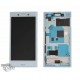 Ecran LCD et Vitre tactile bleu Sony Xperia X compact F5321 (officiel)