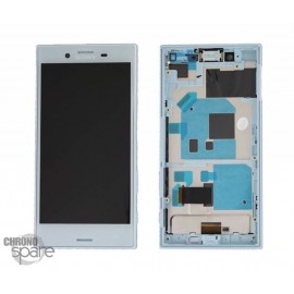 Ecran LCD et Vitre tactile bleu Sony Xperia X compact F5321 (officiel)