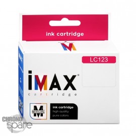 Cartouche compatible Premium IMAX Brother LC123 Magenta