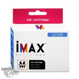 Cartouche compatible Premium IMAX Brother LC123 Cyan