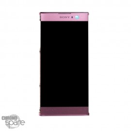 Ecran LCD et Vitre Tactile rose Sony Xperia XA2 H3113/ XA2 Dual H4113 (officiel)