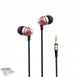 Ecouteurs Intra-auriculaires AWEI Q2 - Or Rose