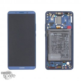 Ecran LCD + Vitre Tactile Huawei Ascend Mate 10 Pro Bleu/Noir (officiel)