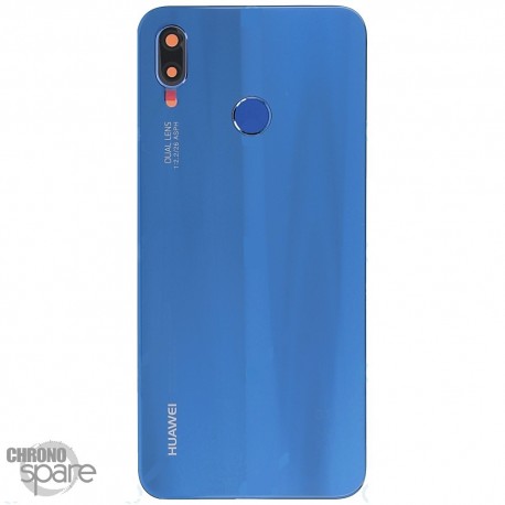 Vitre arrière Huawei P20 Lite Bleu (officiel)